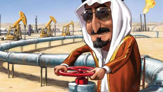 如何看石油从45美元降价25美元但沙特不供中国只供欧洲